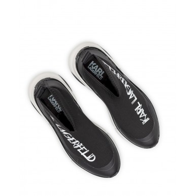 Scarpe Uomo Sneakers KARL LAGERFELD KL51750 K00 Black Sock Nere