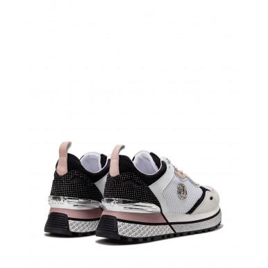 Scarpe Donna Sneakers LIU JO Milano Wonder 33 PX027 White Bianche