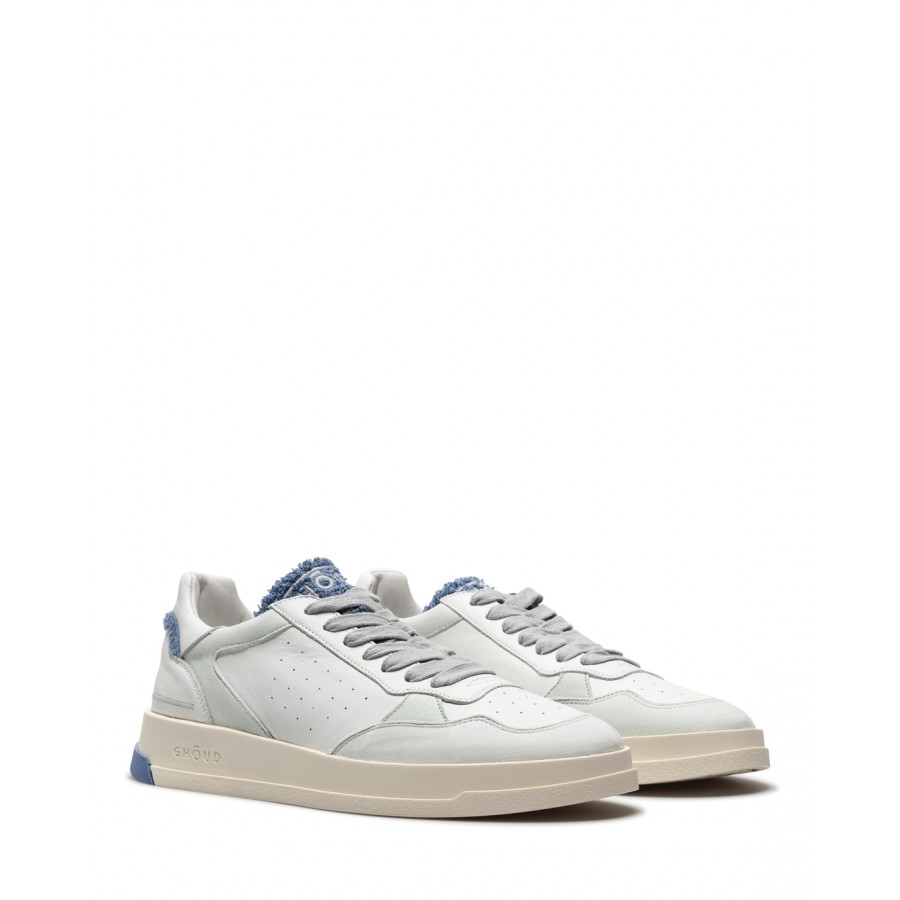 Scarpe Uomo Sneakers GHOUD TWLM BS26 White Sky Bianche