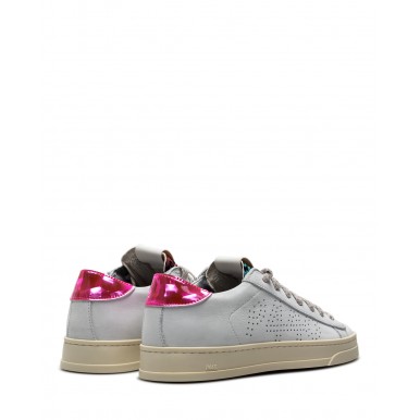 Scarpe Donna Sneakers P448 Jack W Reflector Bianche