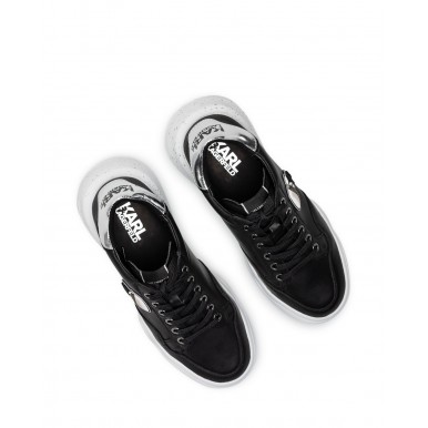 Scarpe Donna Sneakers KARL LAGERFELD KL62830 000 Black Nere