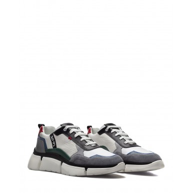 Scarpe Uomo Sneakers HOOP Trace Light Grey Grigie