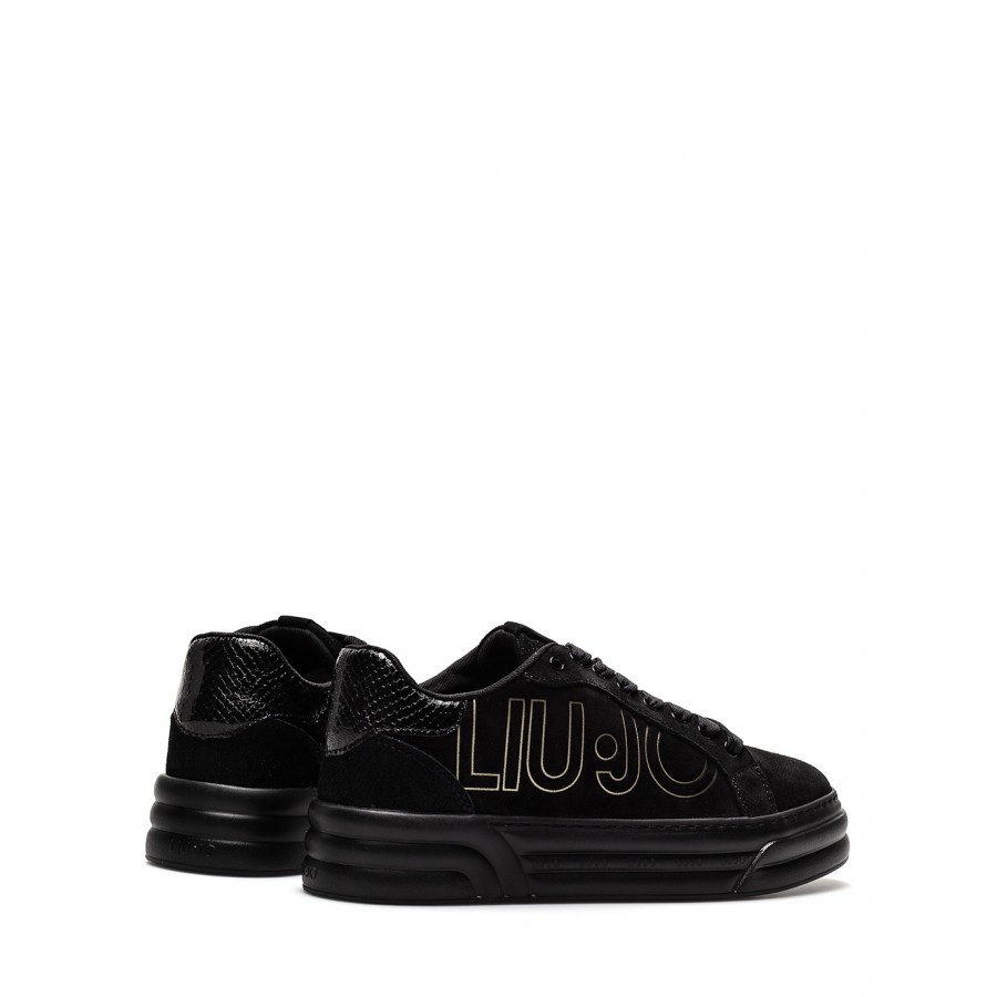 Crudo respuesta Aceptado Chaussures Femmes Sneakers LIU JO Milano Cleo 09 Black PX002 Negre