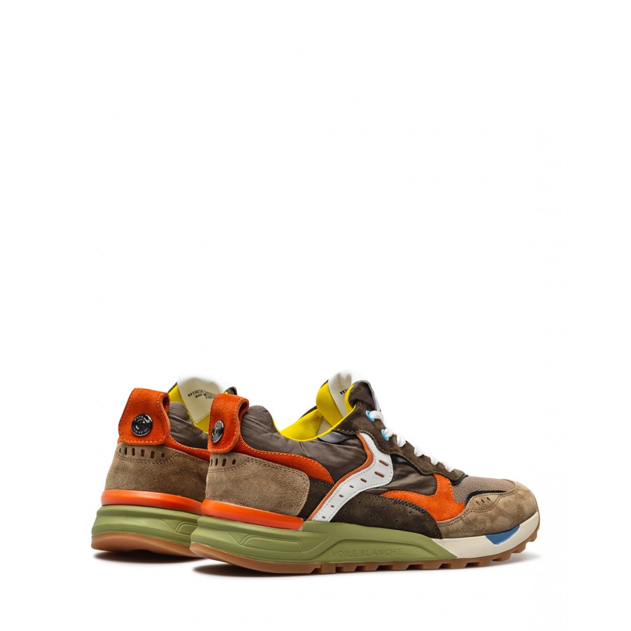 Scarpe Uomo Sneakers VOILE BLANCHE Bholt Tau Oran Army 2D87 Marrone