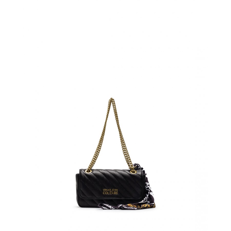 opción muestra Cambio Women's Shoulder Bag VERSACE JEANS COUTURE 73VA4BA2 ZS409 899 Black