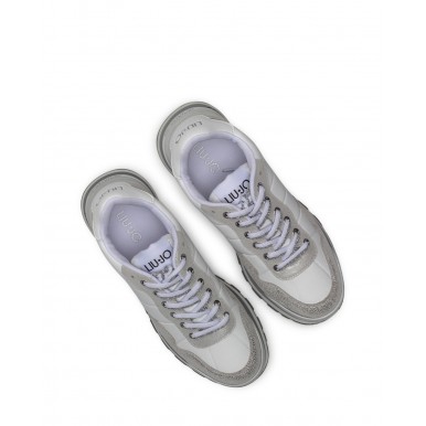 Scarpe Donna Sneakers LIU JO Amazing 01 White PX263 Bianche