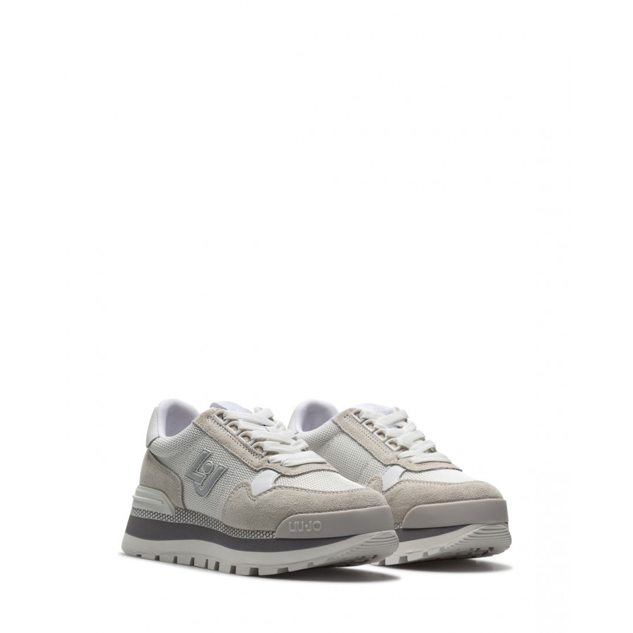 Scarpe Donna Sneakers LIU JO Amazing 16 White PX027 Bianche