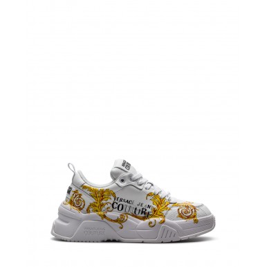 Versace Sneakers trigreca Women 1004182D16TCGD014H Leather White Grey 632€