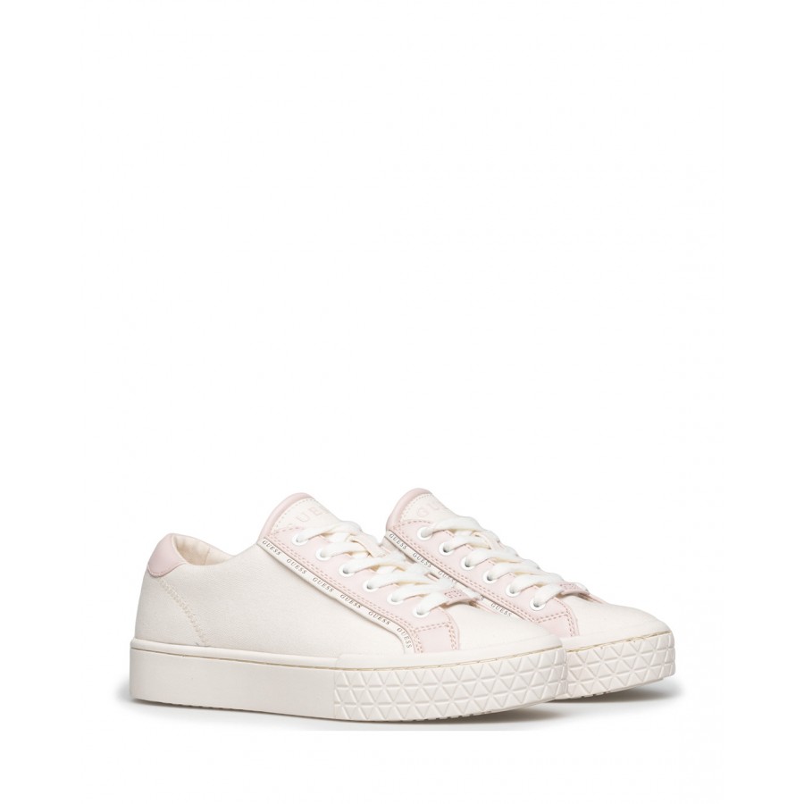 Sneakers Femmes GUESS FL6PI4FAB12 White Synthétique Blanc