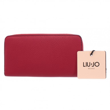Women's Wallet LIU JO Milano AA0096 E0086 Ciliegia Synthetic Red