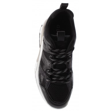 Sneakers Femmes GUESS FL5RLIELE12 Black Synthétique Noir